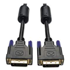 Tripp Lite DVI Dual Link Cable, Digital TMDS Monitor Cable, DVI-D (M/M), 6 ft., Black (P560006)