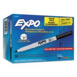 EXPO Low-Odor Dry Erase Marker Office Value Pack, Extra-Fine Needle Tip, Assorted Colors, 36/Pack (2003895)