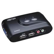 Tripp Lite Compact USB KVM Switch with Audio and Cable, 2 Ports (B004VUA2KR)