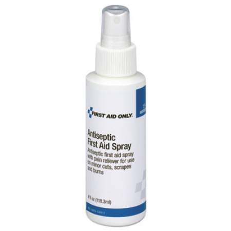 First Aid Only Refill for SmartCompliance General Business Cabinet, Antiseptic Spray, 4 oz (13080)