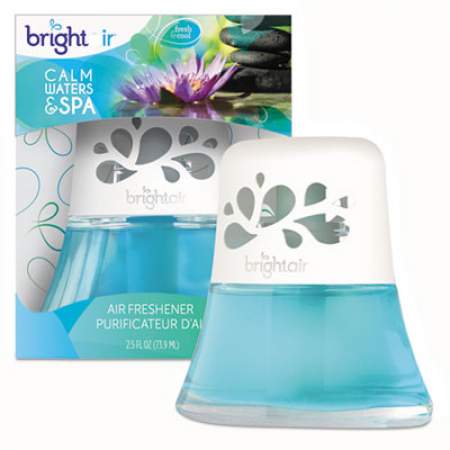 BRIGHT Air Scented Oil Air Freshener, Calm Waters and Spa, Blue, 2.5 oz (900115EA)