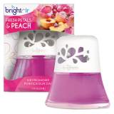 BRIGHT Air Scented Oil Air Freshener Diffuser, Fresh Petals and Peach, Pink, 2.5 oz (900134EA)