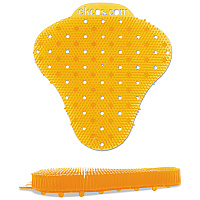 ekcoscreen Urinal Screens, Tropical Scent, Orange, 12/Carton (EKS4O12)