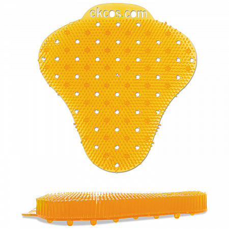 ekcoscreen Urinal Screens, Tropical Scent, Orange, 12/Carton (EKS4O12)