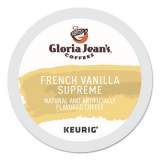 Gloria Jean's French Vanilla Supreme Coffee K-Cups, 96/Carton (60051046CT)