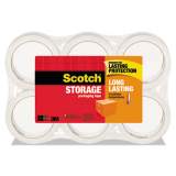 Scotch Storage Tape, 3" Core, 1.88" x 54.6 yds, Clear, 6/Pack (36506)