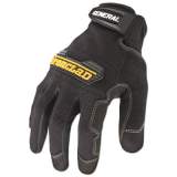 Ironclad General Utility Spandex Gloves, Black, Medium, Pair (GUG03M)