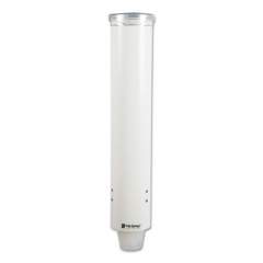San Jamar Small Pull-Type Water Cup Dispenser, For 5 oz Cups, White (C4160WH)