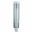 Adjustable Water Cup Dispenser with Removable Cap, For 4 oz to 10 oz Cups, Frosted Blue (C3165FBL)