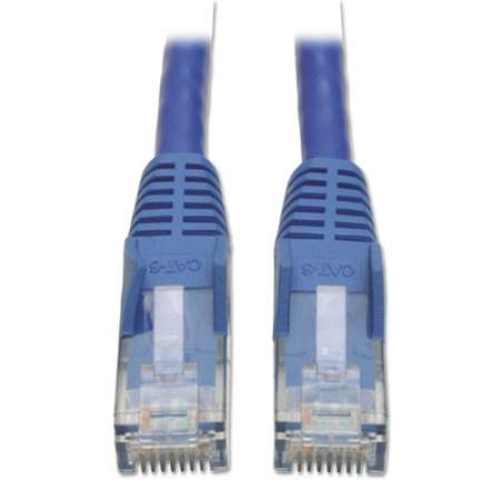 Tripp Lite Cat6 Gigabit Snagless Molded Patch Cable, RJ45 (M/M), 1 ft., Blue (N201001BL)