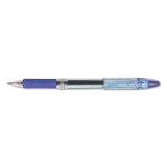 Zebra Jimnie Gel Pen, Stick, Medium 0.7 mm, Blue Ink, Smoke Barrel, Dozen (44120)