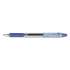 Zebra Jimnie Gel Pen, Stick, Medium 0.7 mm, Blue Ink, Smoke Barrel, Dozen (44120)