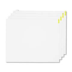 Crown Walk-N-Clean Mat 60-Sheet Refill Pad, 30 x 24, 4/Carton, White (WCRPLPDW)