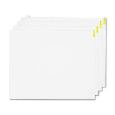 Crown Walk-N-Clean Mat 60-Sheet Refill Pad, 30 x 24, 4/Carton, White (WCRPLPDW)
