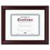 DAX Rosewood Document Frame, Wall-Mount, Plastic, 11 x 14, 8 1/2 x 11 (N3246S1T)