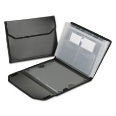 AbilityOne 7530016599976 SKILCRAFTExpanding File Folders and Storage Boxes, 1" Expansion, 7 Sections, Letter Size, Black