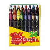 Prang Crayons Made with Soy, 24 Colors/Box (00400)