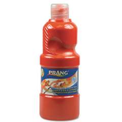Prang Washable Paint, Orange, 16 oz Dispenser-Cap Bottle (10702)