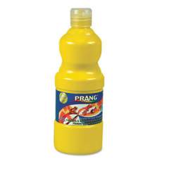 Prang Washable Paint, Yellow, 16 oz Dispenser-Cap Bottle (10703)