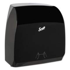 Scott Control Slimroll Manual Towel Dispenser, 12.63 x 10.2 x 16.13, Black (47089)