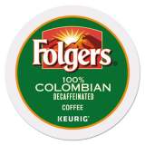 Folgers 100% Colombian Decaf Coffee K-Cups, 24/Box (0570)