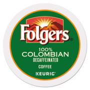 Folgers 100% Colombian Decaf Coffee K-Cups, 24/Box (0570)