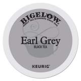 Bigelow Earl Grey Tea K-Cup Pack, 24/Box, 4 Box/Carton (6082CT)