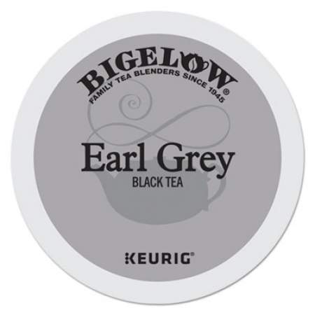 Bigelow Earl Grey Tea K-Cup Pack, 24/Box, 4 Box/Carton (6082CT)