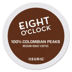 Eight O'Clock Colombian Peaks Coffee K-Cups (6407)
