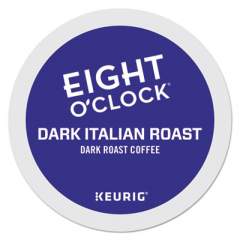 Eight O'Clock Dark Italian Roast Coffee K-Cups (6408)