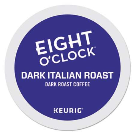 Eight O'Clock Dark Italian Roast Coffee K-Cups (6408)