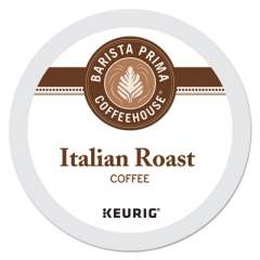 Barista Prima Coffeehouse Italian Roast K-Cups Coffee Pack, 24/Box (8500)