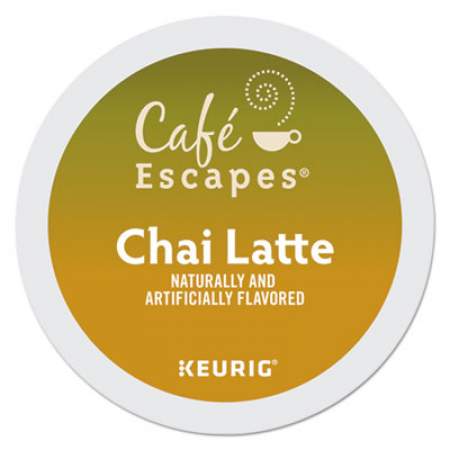 Cafe Escapes Cafe Escapes Chai Latte K-Cups, 96/Carton (6805CT)