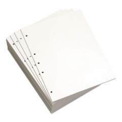 Lettermark Custom Cut-Sheet Copy Paper, 92 Bright, 5-Hole Side Punched, 20 lb, 8.5 x 11, White, 500/Ream (851151)