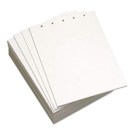 Lettermark Custom Cut-Sheet Copy Paper, 92 Bright, 5-Hole Top Punched, 20 lb, 8.5 x 11, White, 500/Ream (8829)