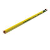 Ticonderoga Tri-Write Triangular Pencil, HB (#2), Black Lead, Yellow Barrel, Dozen (13856)