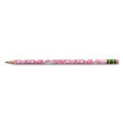 Ticonderoga Breast Cancer Awareness Woodcase Pencil, HB (#2), Black Lead, Pink Barrel, Dozen (13960)