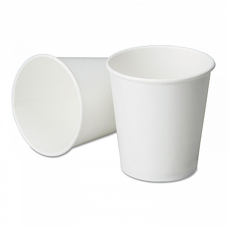 7530006414517, SKILCRAFT Hot Beverage Cups, 12 oz, Paper, White with Logo, 1,000/Box (6414517)