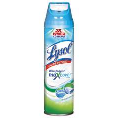 LYSOL Max Cover Disinfectant Mist, Garden After Rain, 15 oz Aerosol Spray, 12/Carton (94122)