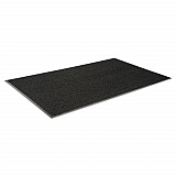 Jasper Indoor/Outdoor Scraper Mat, Black Cut Pile Nylon Surface, 48" x 72" (JS0046BK)