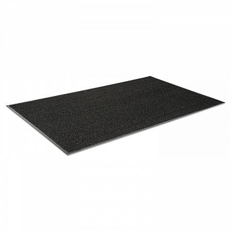 Jasper Indoor/Outdoor Scraper Mat, Black Cut Pile Nylon Surface, 48