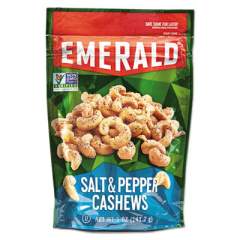 Emerald SNACK NUTS, SALT AND PEPPER, BAG, 5 OZ, 6 BAGS/CARTON (80895)