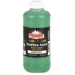Prang Ready-to-Use Tempera Paint, Green, 16 oz Dispenser-Cap Bottle (21604)