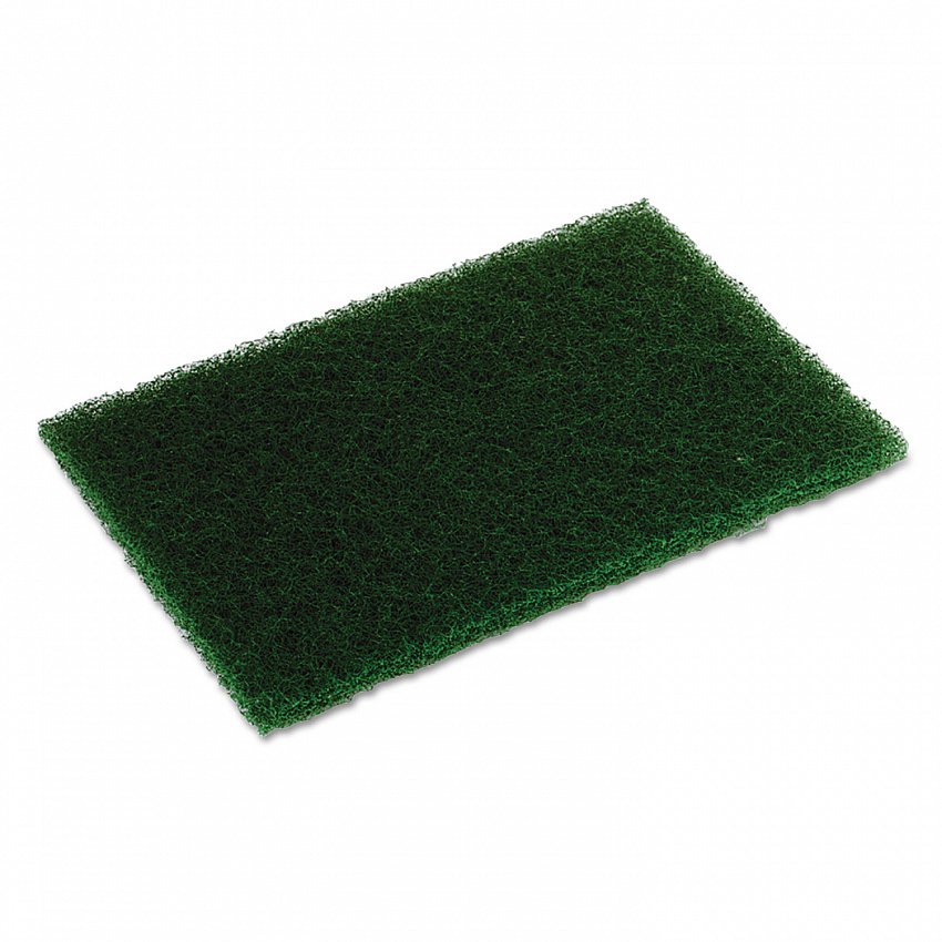 Heavy-Duty Scouring Pad, 6 x 9, Dark Green, 10/Pack, 6 Packs/Carton (HD6900)