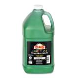 Prang Ready-to-Use Tempera Paint, Green, 1 gal Bottle (22804)