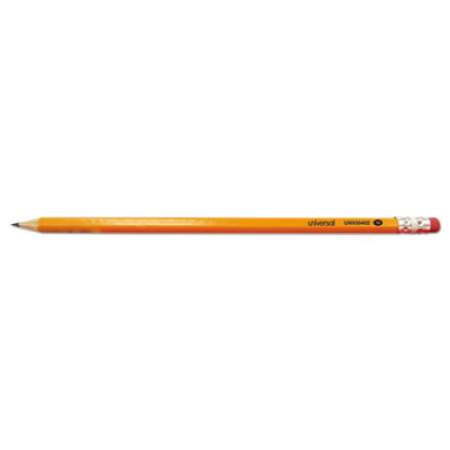Universal #2 Pre-Sharpened Woodcase Pencil, HB (#2), Black Lead, Yellow Barrel, 72/Pack (55402)