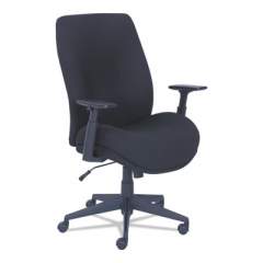 La-Z-Boy Baldwyn Series Mid Back Task Chair, Supports Up to 275 lb, 19" to 22" Seat Height, Black (48825)