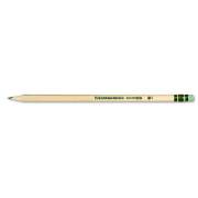 Ticonderoga EnviroStiks Pencil, HB (#2), Black Lead, Natural Woodgrain Barrel, Dozen (96212)