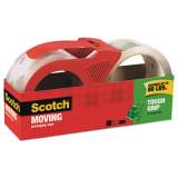 Scotch Tough Grip Moving Packaging Tape, 3" Core, 1.88" x 54.6 yds, Clear, 2/Pack (350021RD)