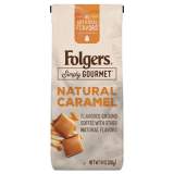 Folgers Simply Gourmet Coffee, Natural Caramel, 10 oz (0000126)